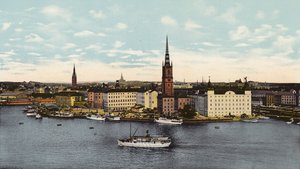 Estocolmo: Riddarholmen (foto a cores) de Swedish Photographer