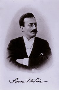 Sven Hedin, explorador sueco (foto a p/b)
