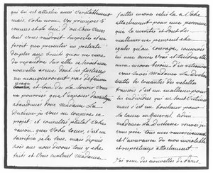 Carta de Hans Axel von Fersen a Maria Antonieta