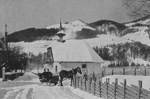 A Charmey, Gruyere (foto a p/b) de Swiss Photographer
