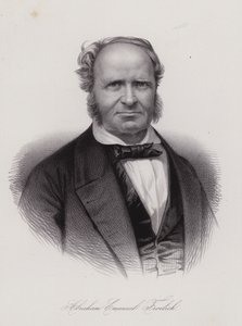 Abraham Emanuel Frohlich, poeta suíço (gravura) de Swiss School