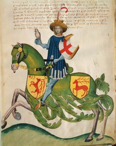 Federico Capodilista do Transelgardi (tempera vellum) de Swiss School