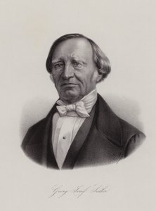 Georg Joseph Sidler, político suíço (gravura) de Swiss School