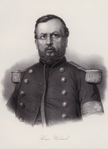 Hans Wieland, soldado suíço (gravura) de Swiss School