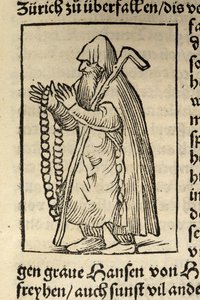 Ilustração de Cosmographia de Sebastian Muenster, Basel 1544 de Swiss School