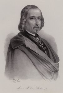James Pradier, escultor francês nascido na Suíça (gravura) de Swiss School