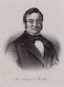 Johann Joseph Muller, político suíço (gravura) de Swiss School