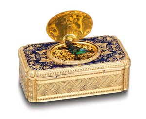Caixa para pássaros cantores, c.1840