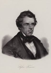 Stefano Franscini, político e estatístico suíço (gravura) de Swiss School
