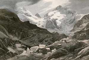 A geleira de Morteratsch, Engadine superior de Swiss School