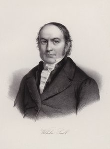 Wilhelm Snell, professor e político suíço (gravura) de Swiss School