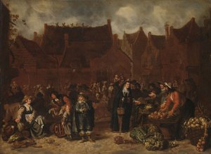 Mercado de legumes de Sybrandt van Beest