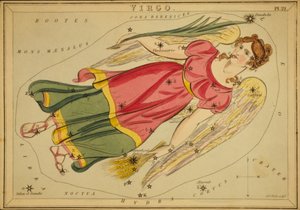 Virgem, ilustração de 
