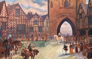 Visita do rei Jaime I a Chester, 1617 AD de Sydney Herbert