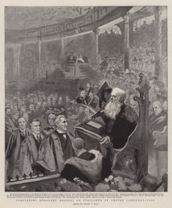 Conferindo Graus Honorários em Estadistas na Comemoração de Oxford de Sydney Prior Hall