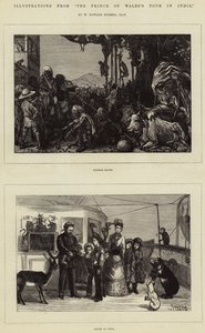 Ilustrações do Tour do Príncipe de Gales na Índia, por W Howard Russell, LLD de Sydney Prior Hall