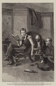 No Japão, em 1881, o príncipe George e o tatuador de Sydney Prior Hall