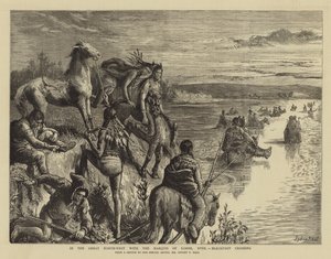 No Grande Noroeste com o Marquês de Lorne, XVIII, Blackfoot Crossing de Sydney Prior Hall