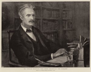 Sr. Gerald Balfour, o Secretário Principal da Irlanda