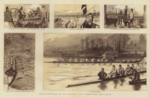 Reminiscências de uma corrida de barcos em Oxford e Cambridge
