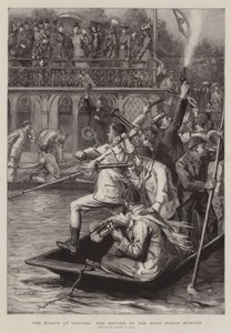 Oitos em Oxford, o retorno do barco que esbarrou de Sydney Prior Hall