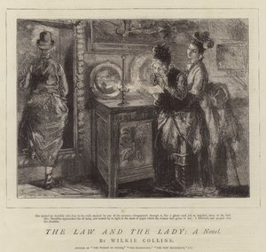 A lei e a senhora, um romance de Sydney Prior Hall