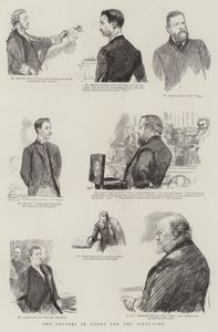 As cartas no tribunal pela primeira vez de Sydney Prior Hall