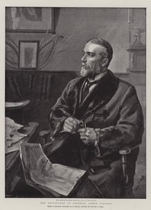 O originador da moeda de um centavo imperial selo de Sydney Prior Hall