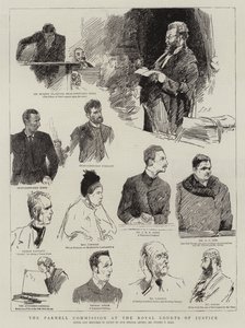 A Comissão Parnell na Royal Courts of Justice