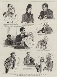 A Comissão Parnell na Royal Courts of Justice