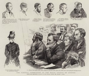 A Comissão Parnell na Royal Courts of Justice