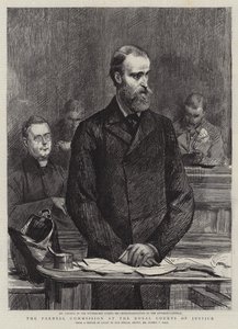 A Comissão Parnell na Royal Courts of Justice de Sydney Prior Hall