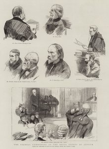 A Comissão Parnell na Royal Courts of Justice de Sydney Prior Hall