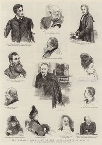 A Comissão Parnell na Royal Courts of Justice de Sydney Prior Hall