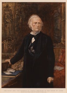 O Honorável Senhor Marquês de Argyll falando na Câmara dos Lordes
