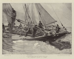 A temporada de iates em Cowes