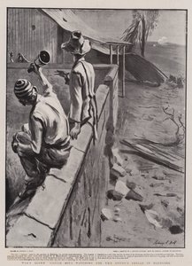 Alarme de Guerra, Kaffir Boys assistindo para as bombas do Inimigo em Mafeking