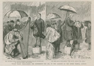 Bardos galeses proclamam o Eisteddford para 1887 de Sydney Prior Hall