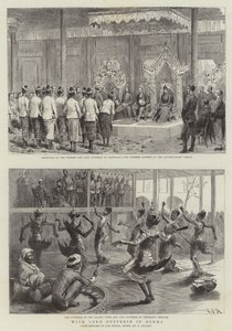 Com Lord Dufferin na Birmânia de Sydney Prior Hall