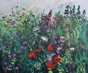 Prado de flores silvestres de Sylvia Paul