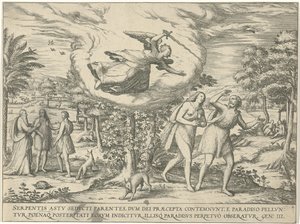 Expulsão do Paraíso de Symon Novelanus (attributed to)