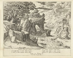 Naufrágio
Paisagens alegóricas (título da série) de Symon Novelanus (attributed to)