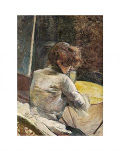 À espera (c. 1887) de TOULOUSE LAUTREC