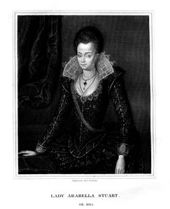 Lady Arabella Stuart, Duquesa de Somerset, 1826.