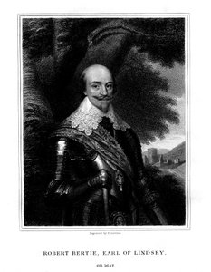 Robert Bertie, 1º Conde de Lindsey, 1827.