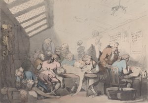A Sala de Dissecação, ca. 1838. de T. C. Wilson