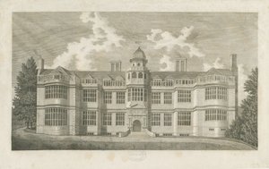 Ingestre Hall: gravura