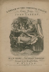 Um sonho do Crystal Palace, uma música cômica de John La Bern de T. Hampson Jones