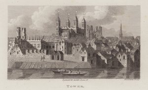A Torre de Londres (gravura) de T. Medland