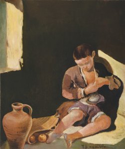Sonho do dia seguinte, c.1940 (óleo sobre tela) de Tô Ng?c Vân